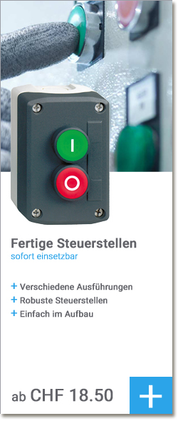Fertige, sofort einsetzbare Steuerstellen